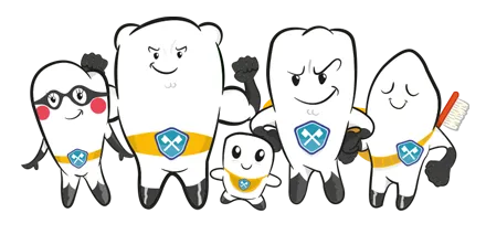 Teeth Team characters