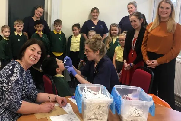 Teeth Team in school
