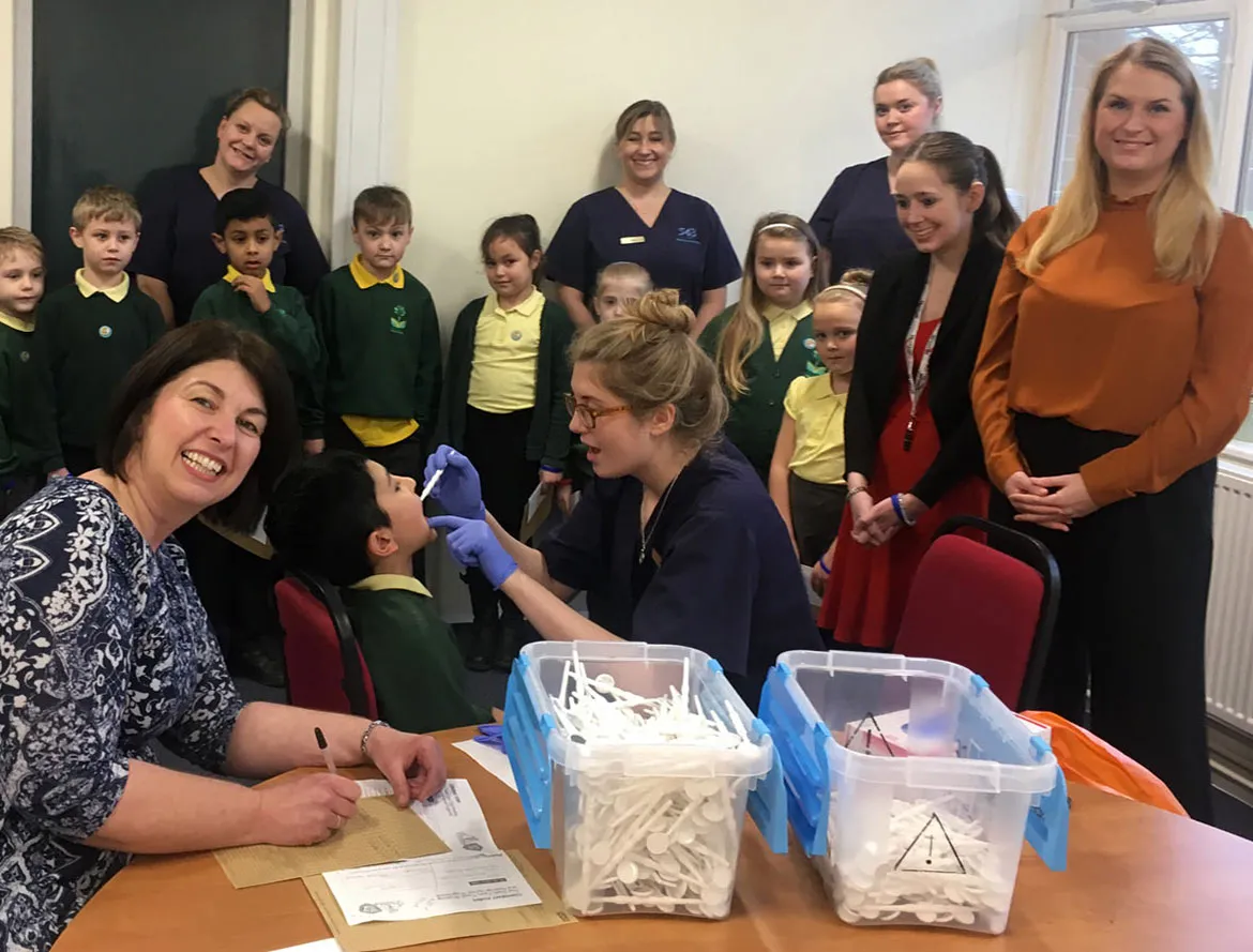 Get involved - Teeth Team in school
